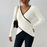 Autumn Collection : Pull Femme Col Polair Confort in van Seroa