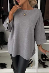Autumn Collection : Pull Femme Élégant Détails Boutonnés in van Seroa