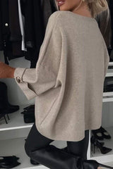 Autumn Collection : Pull Femme Élégant Détails Boutonnés in van Seroa