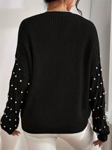 Pulls pour femmes : Pull Femme Manches Longues Col Rond in van Seroa