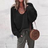 Autumn Collection : Pull Femme en Laine Mérinos Autumn Collection in Noir van Seroa