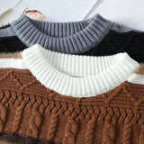 Autumn Collection : Pull Femme Polyvalent Maille in van Seroa