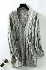 Autumn Collection : Pull Femme Bohème Polyester in Gris van Seroa