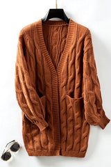 Autumn Collection : Pull Femme Bohème Polyester in Orange van Seroa