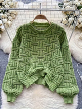 Pulls pour femmes : Pull Femme Col Rond Minimaliste in van Seroa