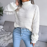 Pulls : Pull Femme Pratique Confort Optimal in Blanc van Seroa