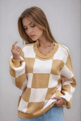 Pulls pour femmes : Pull Femme Hiver Décontracté Automne in van Seroa