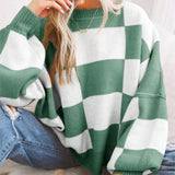 Pulls pour femmes : Pull Femme Hiver Décontracté Automne in van Seroa