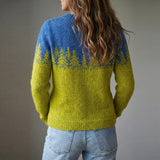 Pull de Noel : Pull Femme Laine Multicolore in van Seroa