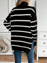 Autumn Collection : Pull Femme Rayé Confortable Maille Autumn Collection in van Seroa