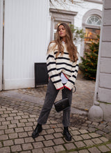 Autumn Collection : Pull Femme Manches Longues Rayé in van Seroa