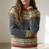 Pull de Noel : Pull Femme Rétro Douillet Scandinave in van Seroa