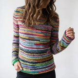 Pull de Noel : Pull Femme Rétro en Tricot Automne Confort in van Seroa