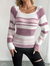 Pulls pour femmes : Pull Femme Slim Élégant in van Seroa