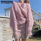 Pulls pour femmes : Pull Femme Détails Creux Look in van Seroa
