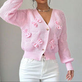 Pulls pour femmes : Pull Femme Torsadé Maille Confort in Rose van Seroa