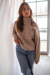 Pulls pour femmes : Pull Femme Tricoté Doux Maille in van Seroa