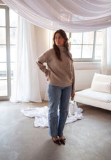 Pulls pour femmes : Pull Femme Tricoté Doux Maille in van Seroa