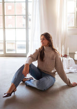 Pulls pour femmes : Pull Femme Tricoté Doux Maille in van Seroa