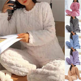 Vêtements de nuit et vêtements d'intérieur : Ensemble Femme Polaire Hiver in van Seroa