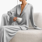 Pyjama pour femmes : Ensemble Femme Pyjama Confortable in Gris van Seroa