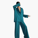 Pyjama pour femmes : Ensemble Femme Pyjama Confortable in Vert clair van Seroa