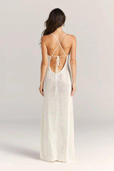 Robes : Robe Longue Femme sans Manches in van Seroa