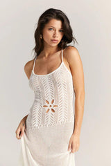 Robes : Robe Longue Femme sans Manches in van Seroa