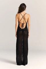 Robes : Robe Longue Femme sans Manches in van Seroa