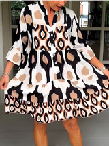 Robes pour femmes : Robe Longue Femme Décontracté Imprimé in van Seroa
