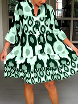 Robes pour femmes : Robe Longue Femme Décontracté Imprimé in van Seroa