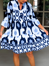 Robes pour femmes : Robe Longue Femme Décontracté Imprimé in van Seroa