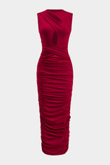 Robes pour femmes : Robe Longue Femme Été Polyester Maxi in van Seroa