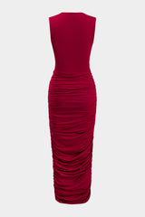 Robes pour femmes : Robe Longue Femme Été Polyester Maxi in van Seroa