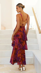 Robes : Robe Longue Femme Été Évasé Estival Maxi in van Seroa