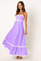 Robes : Robe D'été Femme Printemps in Violet van Seroa