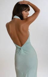 Robes pour femmes : Robe Longue Femme Halter Été Mode Féminine Popular in van Seroa