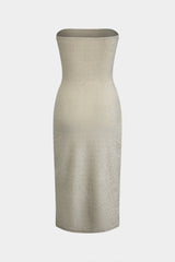 Robes : Robe Femme sans Manches Polyester Midi in van Seroa