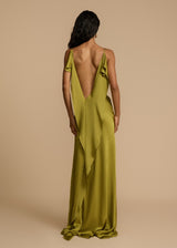 Robes pour femmes : Robe Satinée pour Femmes Satin Mode Féminine Occasion Spéciale in van Seroa