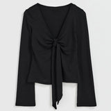 top blouses : Top Femme Manches Longues in van Seroa