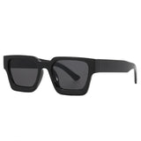 other : Lunettes de Soleil Carrées Femme Vintage Y2K in NoirGris van Seroa