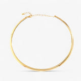 Jewelry : Collier Choker Or Simple - Option de Style pour Chaque Look de Fête Laine Femme in van Seroa