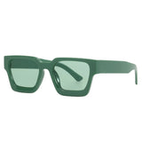 other : Lunettes de Soleil Carrées Femme Vintage Y2K in VertVert van Seroa
