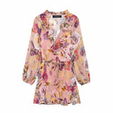 dresses : Robe D'été Femme Mini in Robe Fleurie van Seroa