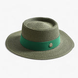 Women's Hat : Chapeau de paille - Élégant, léger et adapté aux voyages in van Seroa