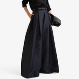 Pants : Pantalons Femme Doux en Coton Élastique S-XL - Confort et Style, Divers Couleurs in Bleu Marine van Seroa