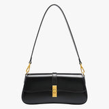 Bags : Sac A Main Femme Cuir Noir Élégant in van Seroa