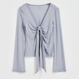 top blouses : Top Femme Manches Longues in van Seroa