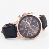 Watches : Montre de luxe pour femme - Cuir étanche pour toutes les occasions in Néron van Seroa