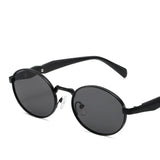 other : Lunettes de Soleil Femme Métal Vintage Polarisées in GrisNoir Tissu libre van Seroa
